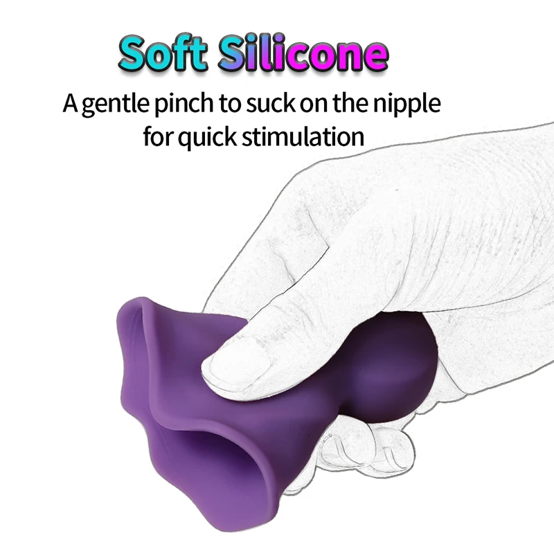 Silicone Nipple Sucker Enlarger Nipple Clamp Pussy Pump Clit Clip Vacuum Stimulate Breast Enlarger Sex Toy To Women Men BDSM Set - view 6