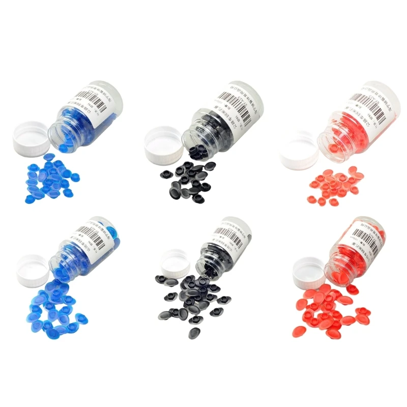 

2025 New 100Pcs Bike Tire Pad Steel Rings Hole Plugs Eyeleted Rims Bicycles Wheel Plugs