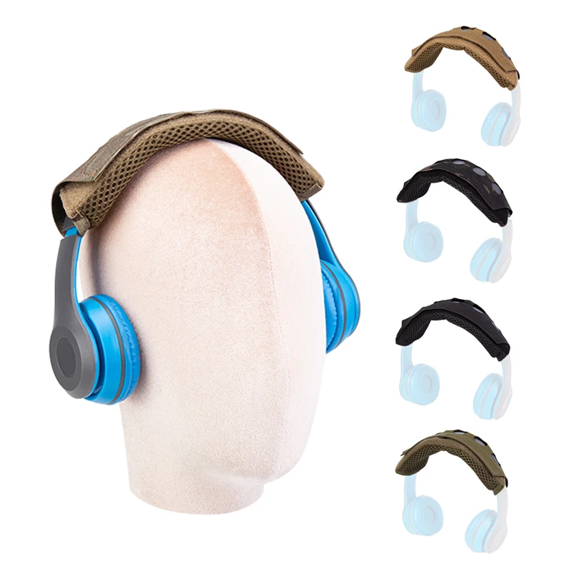 Tactical Headset Cover Advanced Earmuffs Modular Cover Universal Breathable Hearing Protection Headset Cover