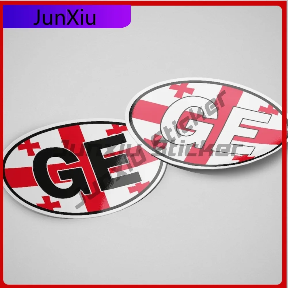 

Georgia GE Sticker Cool Door Trim Mobile Funny Toilet Seat Trunks Anti UV Waterproof Auto Accessories Car Styling Vinyl Decal