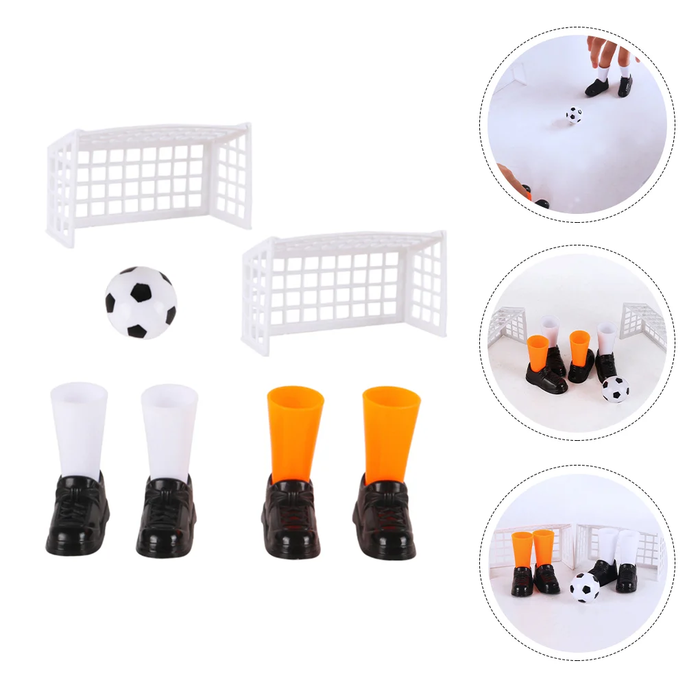Plastic Finger Soccer Game Kids Sports Toy Small Size Improve Coordination Child Fun Interactive Desktop Football Toy