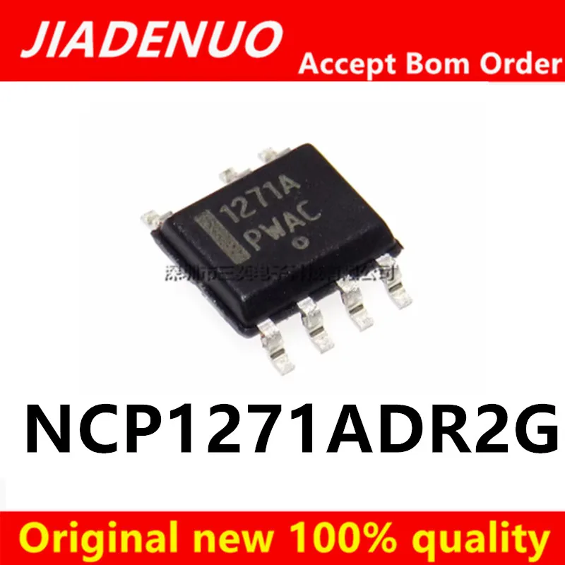 (10 uds) 100% nuevo Chipset NCP1271 NCP1271A NCP1271ADR2G 1271A SOP-7