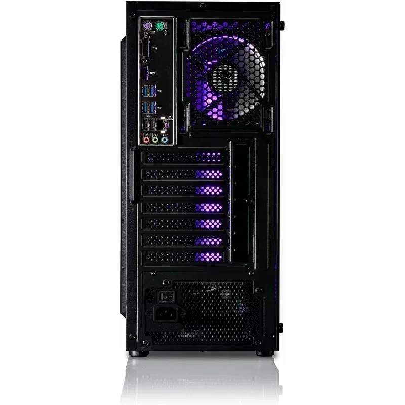 Q3 Essential Gaming, PC da gioco a 8 fili, AMD Ryzen 5 4X 3,90 GHz, grafica 4K Vega 11 Core, 16 GB di RAM, SSD da 1 TB, HDMI, W