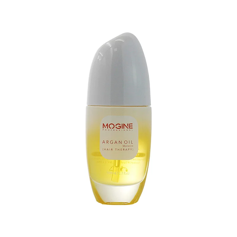 MOGINE ARGAN OIL Styling بخاخ للحماية من الحرارة من الزيوت العطرية، قناع شعر بروتين للإصلاح المغذي - ناعم ومضاد للتجعد