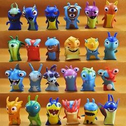 24pcs Slugterra Slug Magic Beast Monster Kawaii Cute Anime Character Model Series Toy Gift Children Adult Cartoon Elf Anime Toy