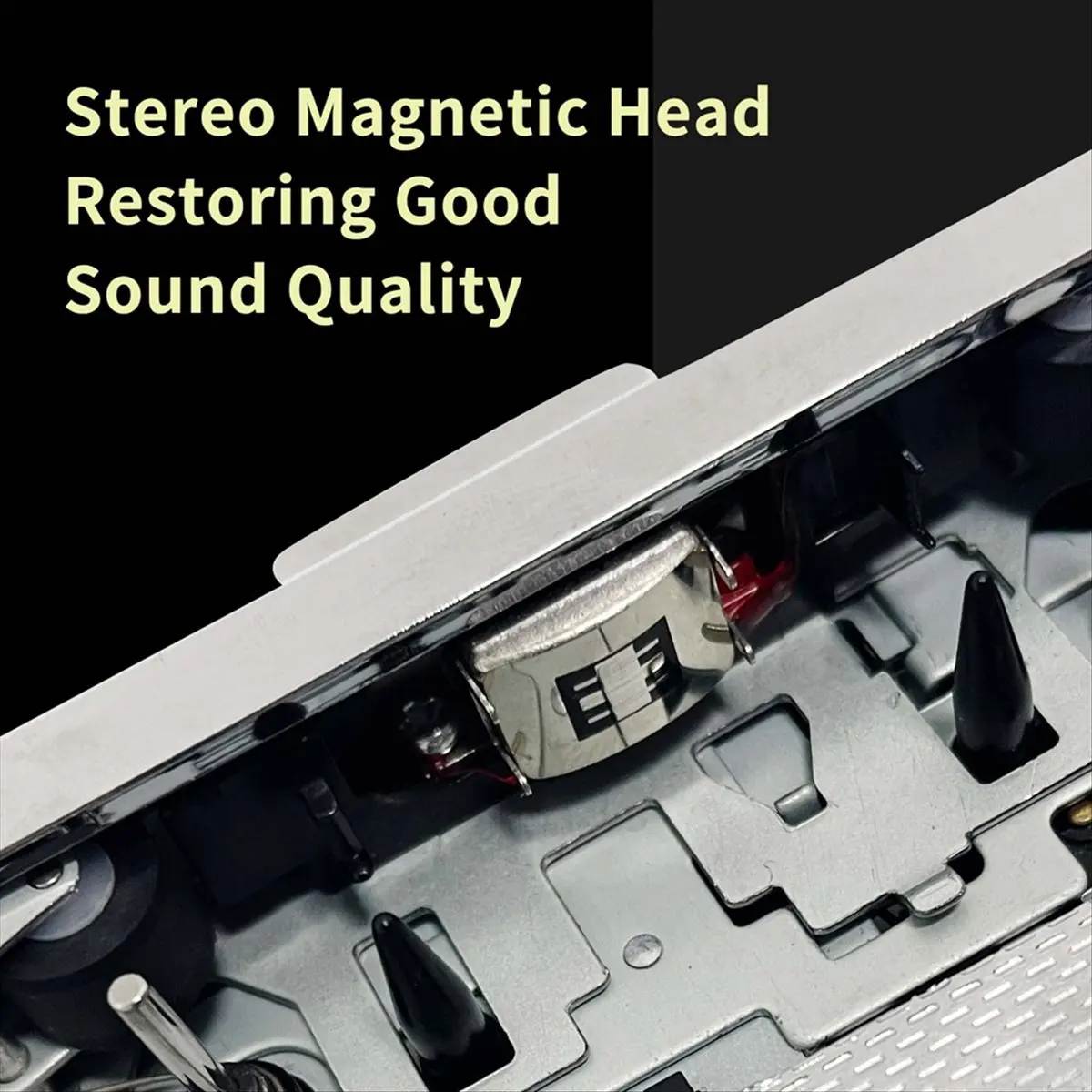 

(A26M) Портативный кассетный плеер-рекордер с прозрачным корпусом, USB-устройство для преобразования кассет в формат MP3 на U-диск, музыкальный плеер