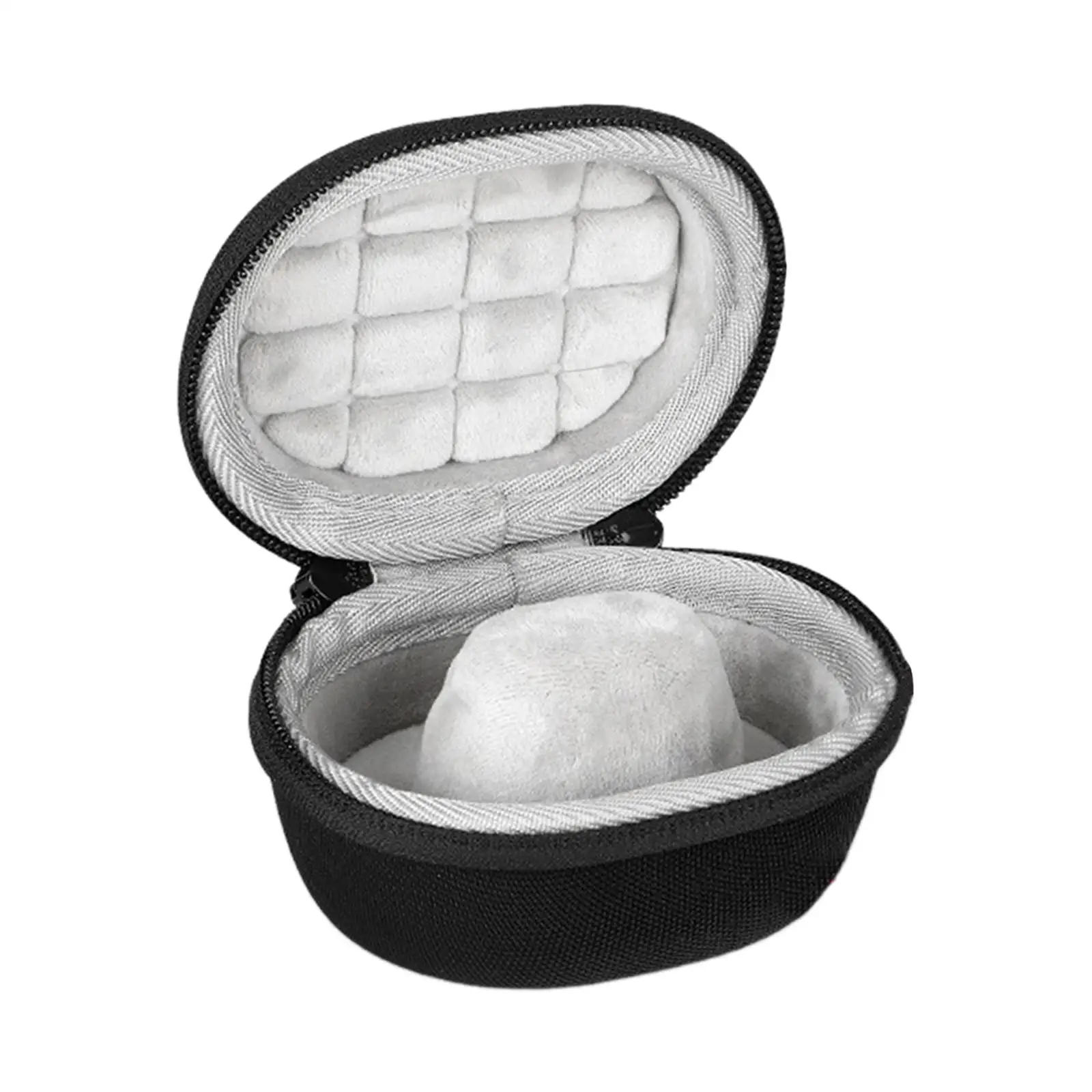 Compact Travel Watch Storage Box EVA Hard Shell Waterproof Single Slot Protective Case with Soft Plush Lining for Smartwatch