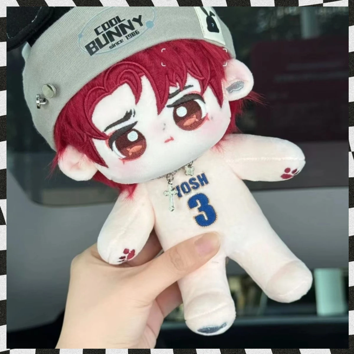 

Yu Shi 20 см Idol Хлопковая кукла Плюшевая звезда Милая нарядная хлопковая кукла Отправьте друзьям Йош Фанаты Подарки Мягкий плюшевый человек Xams