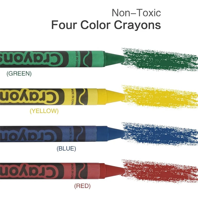 EDT-1PCS Funny Tactical Crayon Case,Crayons Party Favors Funny Edible Crayons For Marines Gifts, With 4 Mini Crayon For Kids