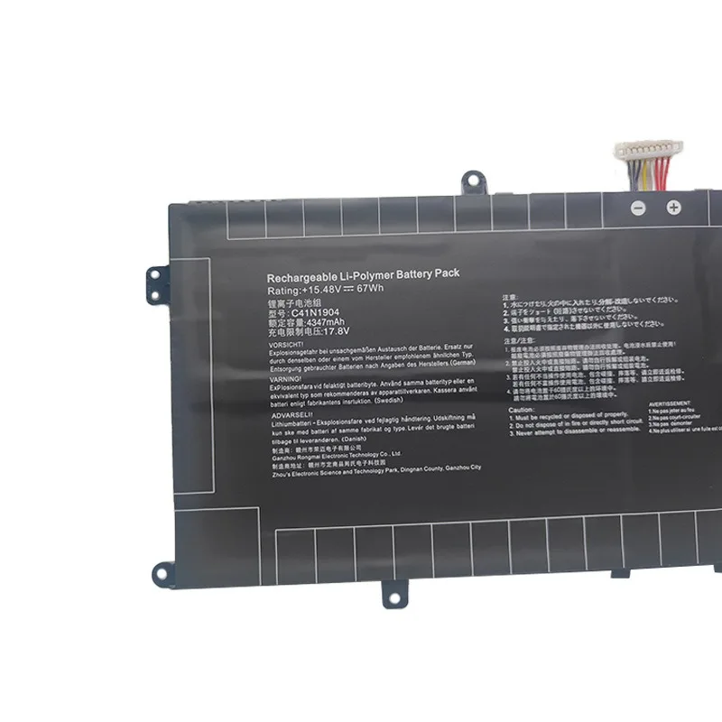 New Laptop Battery C41N1904 15.48V 4347mAh For ASUS ZenBook 13 UX325 UX325EA UX325JA ZenBook 14 UX425 X435EA UX363 UX363EA UX371