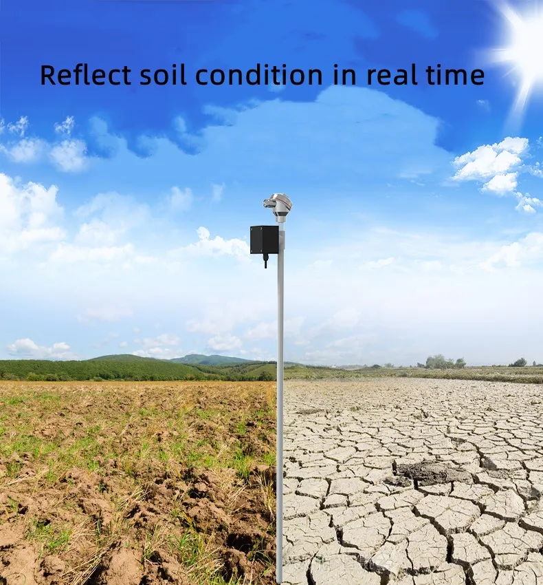 Agricultural IoT 30cm 45cm 60cm 75cm 90cm 105cm Soil Tension Meter Water Potential Sensor Manufacturer Customized