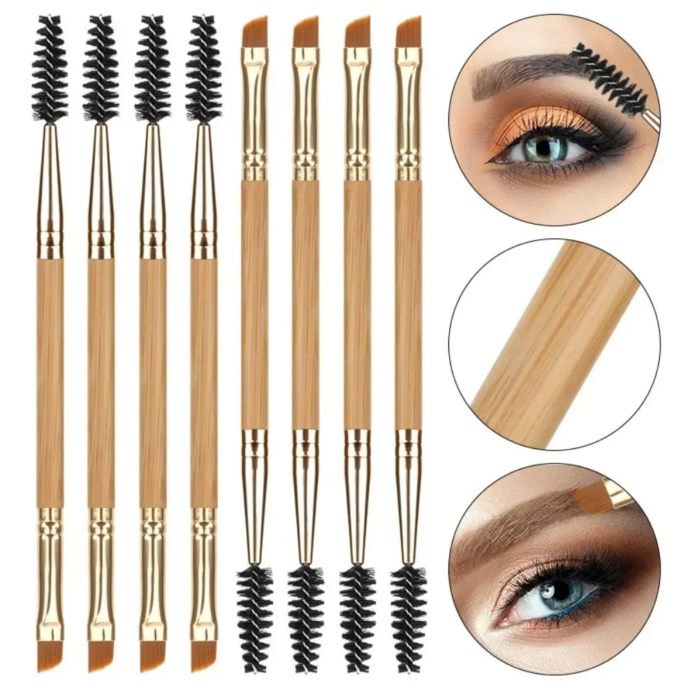 

1Pc Double Ended 2 in1 Eyeshadow Makeup Brushes Profession Eyebrow Brush Comb for Women Cosmetic Beauty Make Up Tools