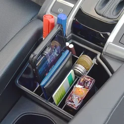 Central Console Armrest Storage Box Water Cup Holder Organizer for Honda Civic 10th Gen 2016 2017 2018 2019 2020 2021