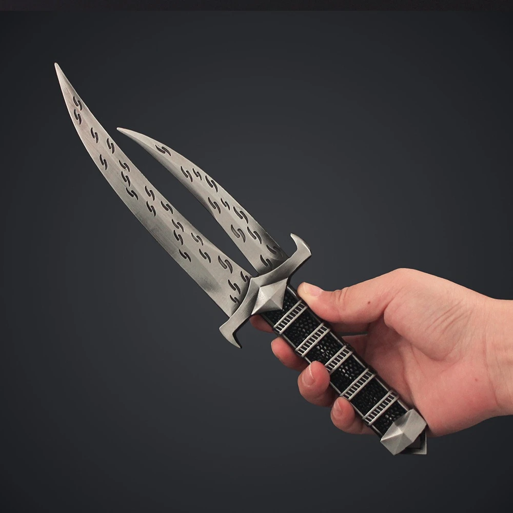 Escape From Tarkov 28cm UVSR TAIGA-1 periféricos de juego espada de supervivencia Material metálico modelo adornos colección juguete regalo de vacaciones