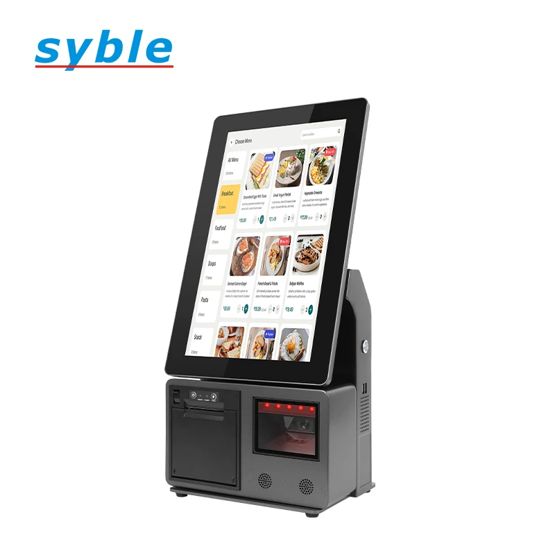 Versatile XB-S39 Desktop Point of Sales Systems 15.6inch 58mm Printer Barcode Scanner Cashier Three-in-one Machine Pos System