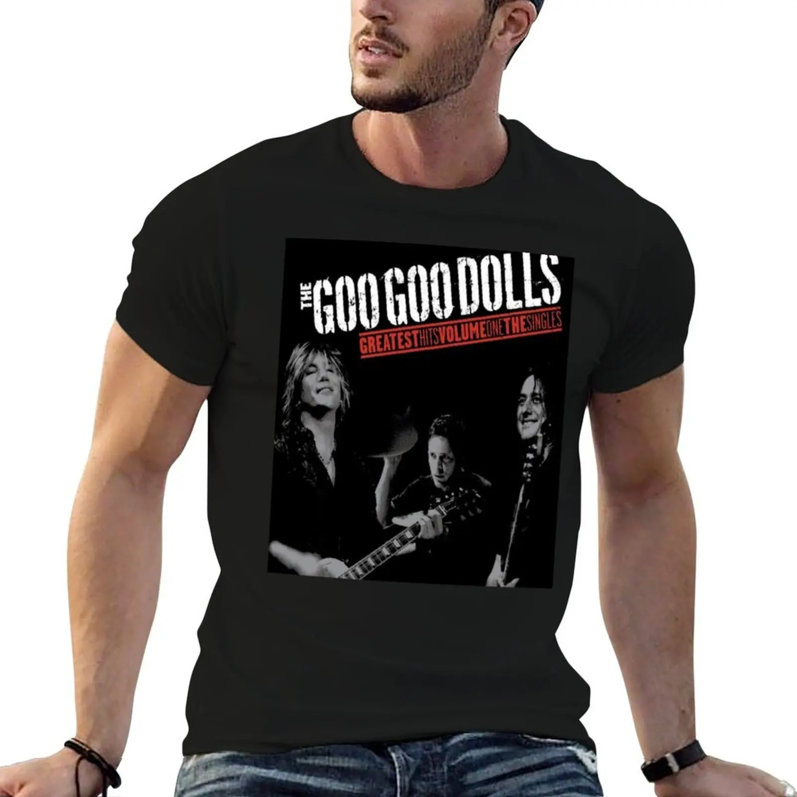 

the goo goo dolls iris lyrics T-Shirt men t shirt cotton 100% t shirts for man cotton man t shirt cotton T-Shirt