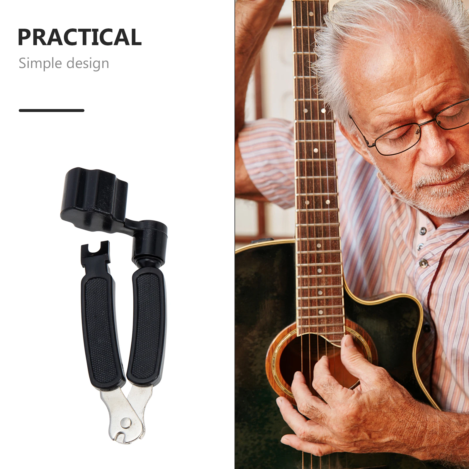 

Guitar Knob Set Tools Luthier Accessories Kit Electric Repair Service Winder Steel Maintenance