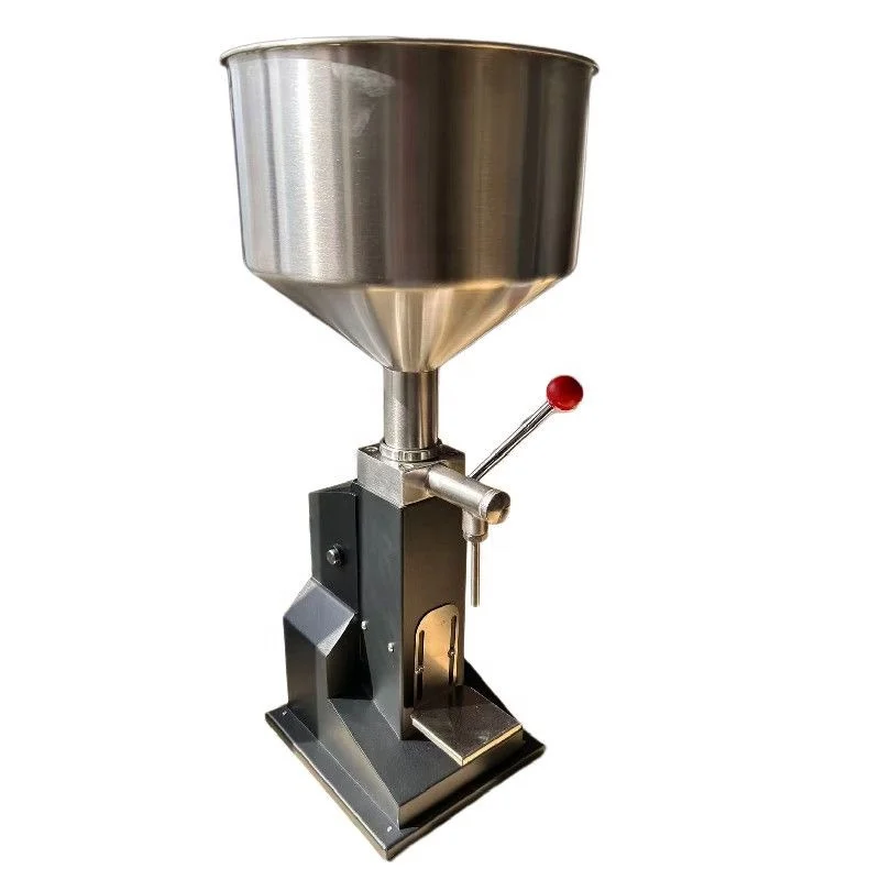 A03 Manual Filling Machine - Pneumatic Filling for Paste, Quantitative Liquid, Small-sized Cosmetics, Honey - Hand-pushed Type