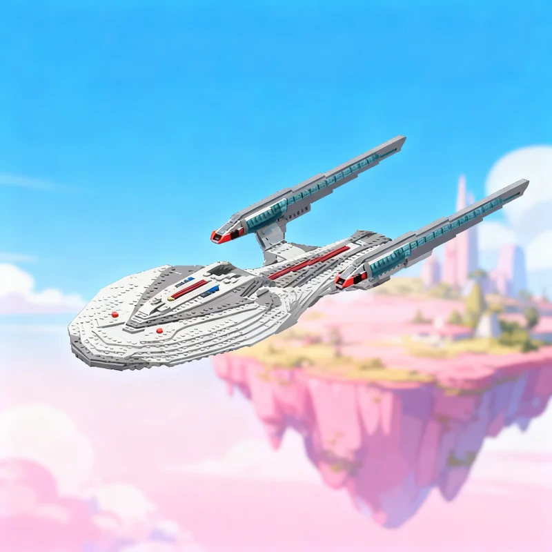 

5406pcs MOC Odyssey Class Variants Classic Yorktown Subclass Space Model Building Blocks Creative Gift DIY Display Decor Adult