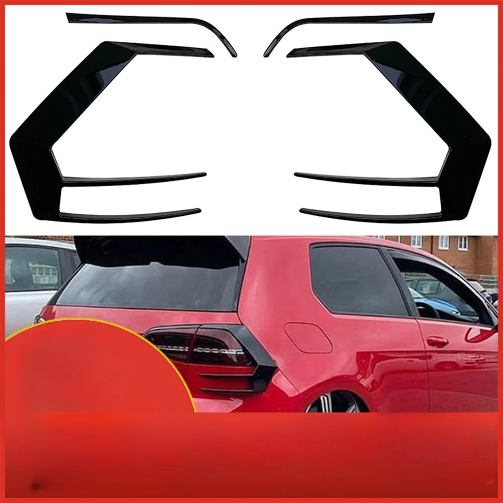 

For VOLKSWAGEN 2012 - 2015 GOLF 7 GTI R GTD R400 Rear Bumper Trims