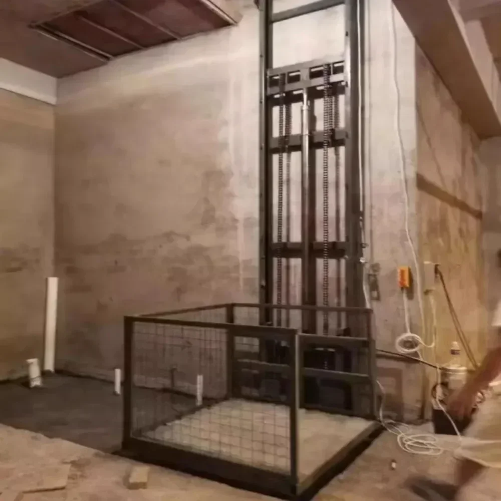 Cheap And Fine Cargo Elevator Factory Hydraulic Lift Electric Cargo Platform Hot Sales