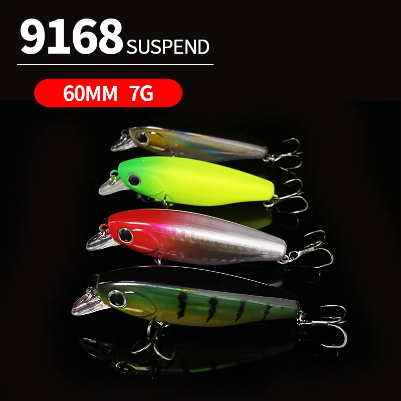 Minnow Luya 60mm – Señuelo de largo alcance para lubina - imagen 5