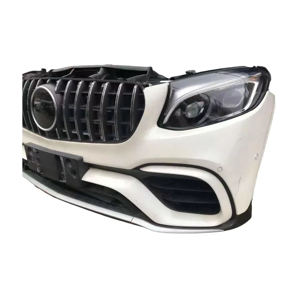 Suitable for W253 GLC63  front bumper kit  performance car bumper assembly grille headlights