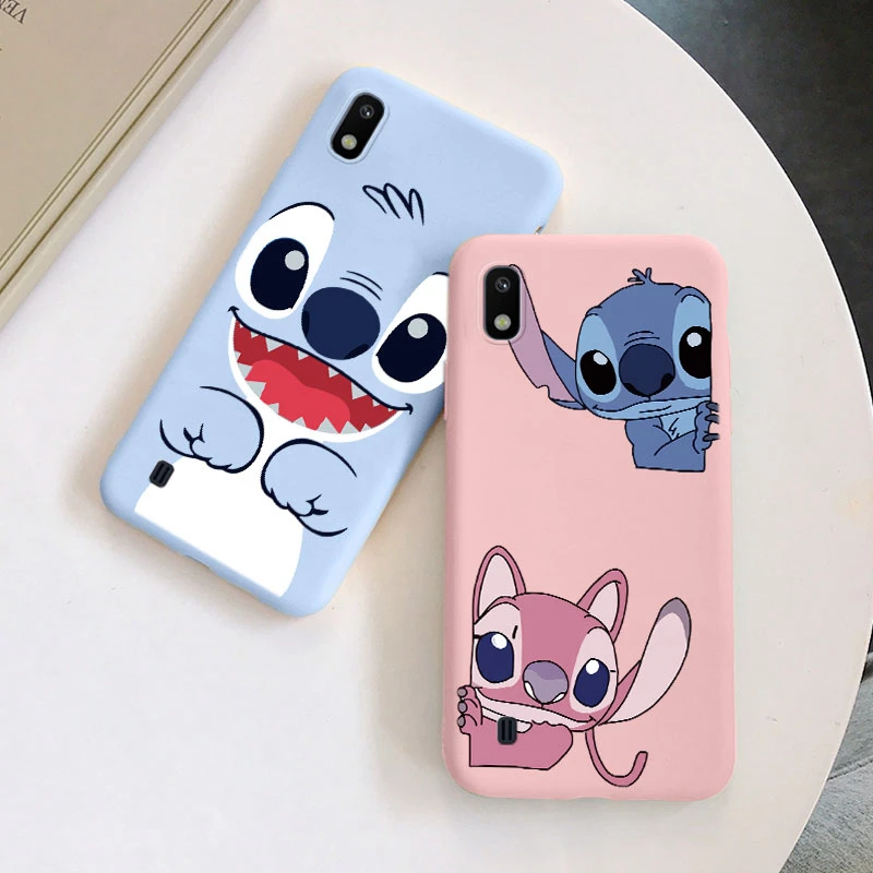 Lilo Stitch Phone Case For Samsung Galaxy A10 Camera Protect Soft Cover Silicone Cute Cartoon Funda For Samsung A 10 GalasyA10