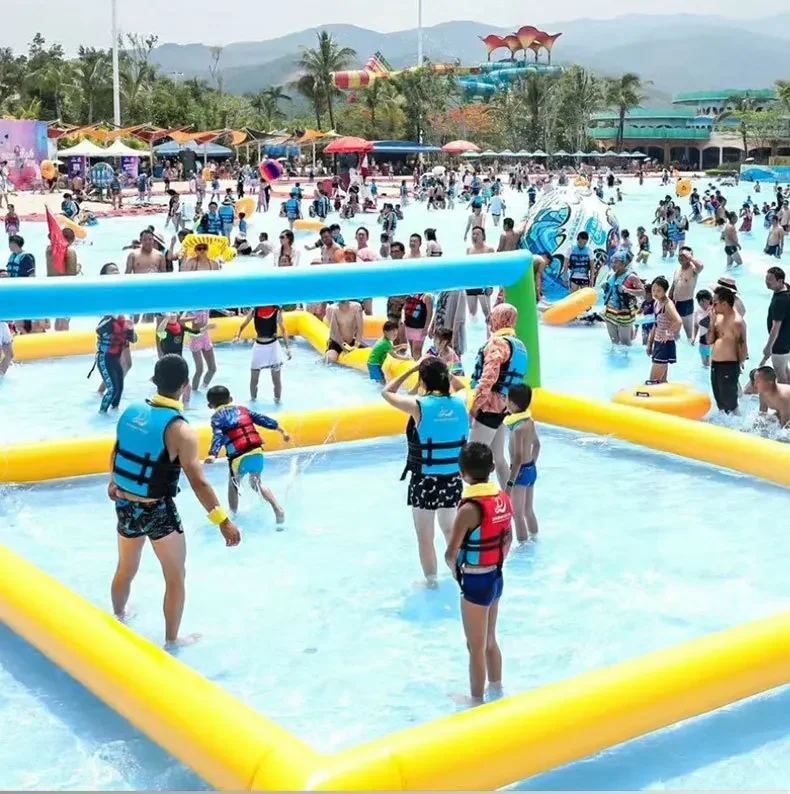 

Durable PVC Inflatable Water Game Volley Ball Court Airtight Water Sports Field