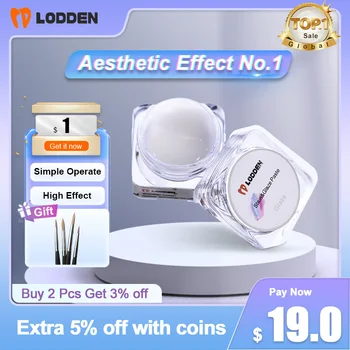 Lodden Dental Glaze Paste Diluent Liquid Refreshing Liquid Stain and Glazing Paste Kits for Zirconia Dental Lab Cad Cam Material