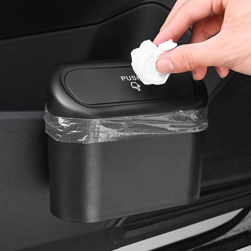 Pcs Car Trash Can With Lid For Honda CR-V CRV 5th 6th gen 2017 2018 2019 2020 2021 2022 2023 2024 2025 2026 Hybrid Accessories view 3