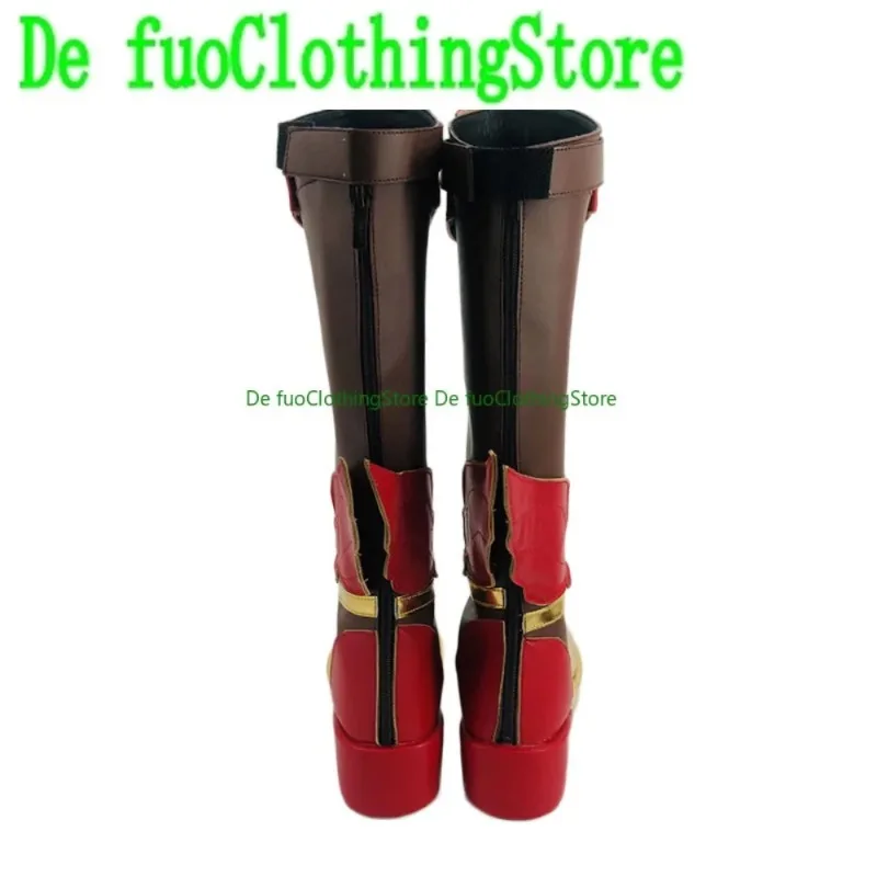 Defuo Honor Of Kings Baili Shouyue Vermilion Bird Cosplay Shoes Anime Games Halloween Costumes Party Props Shoes