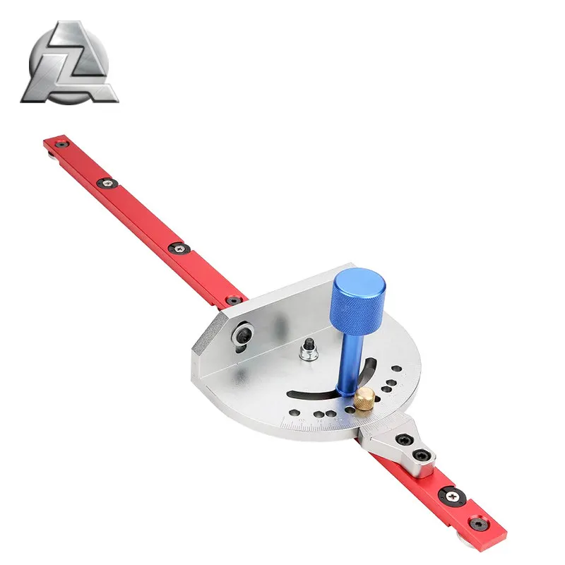 

ZJD-BT095 Diy Woodworking Tools Router General Table Saw Angle Fence T Track Ttrack Slider Rules Metal Miter Gauge