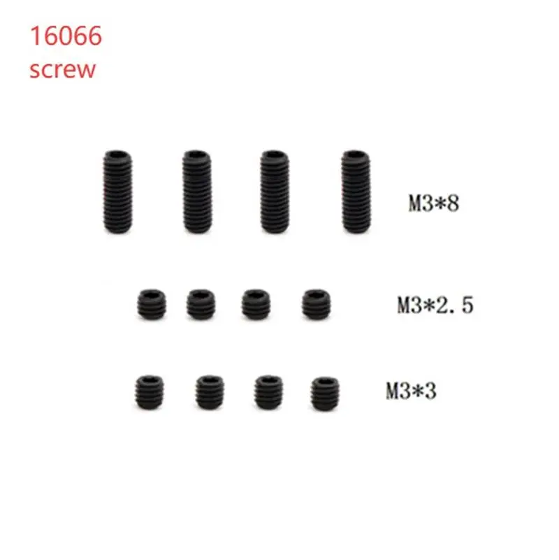 ZD Racing MT16 1/16 RC Car Spare Parts Screw Nut Bearing Ball Head Gear Pin Link 3 - view 6