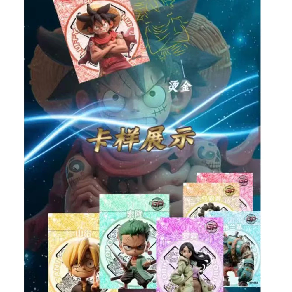 Groothandel Full Range One Piece Kaarten BoxBooster Pack Anime Luffy Zoro NamiChopper TCG Game Collectibles Card Gift