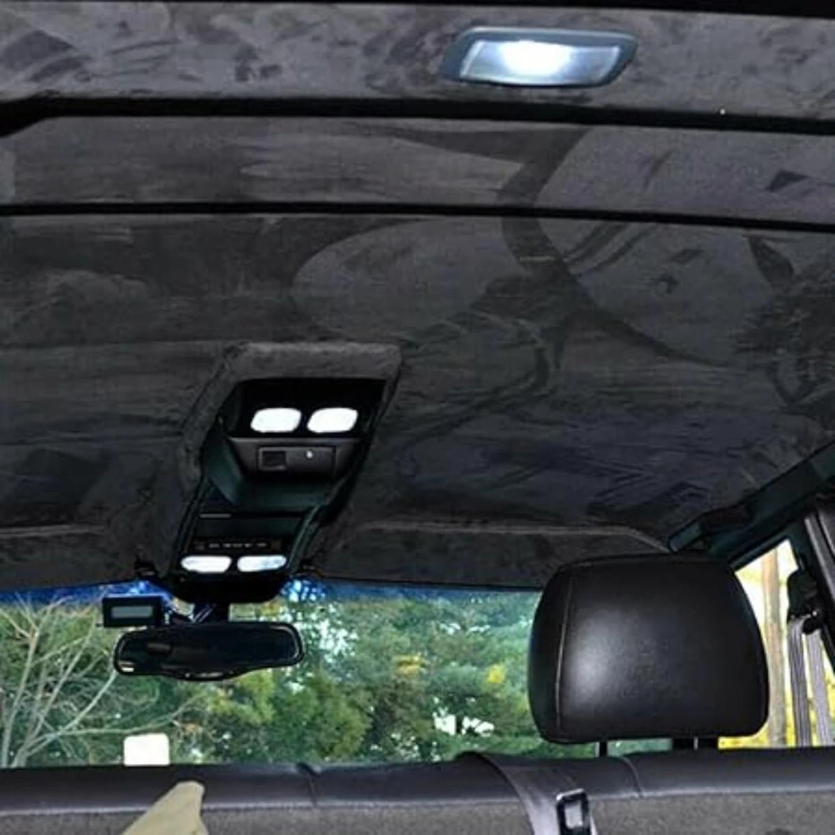 200/300x150cm Suede Roof Lining Headliner Fabric Foam Material for Car Interior Upholstery Repair Ceiling Sky Fabrics Cloth
