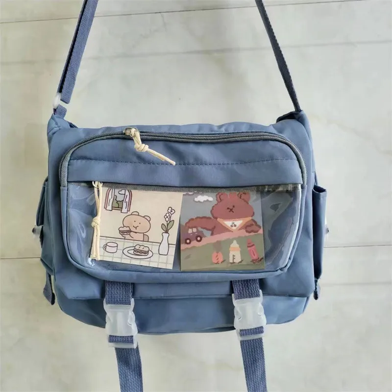 Large Capacity Nylon Crossbody Bag Image 5