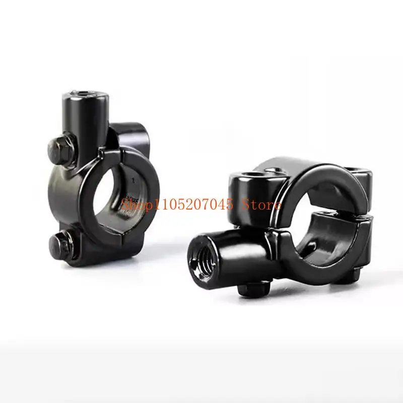 37cd Pack of 2 Handlebar Rearview Mount Clamp Motorbike 7/8