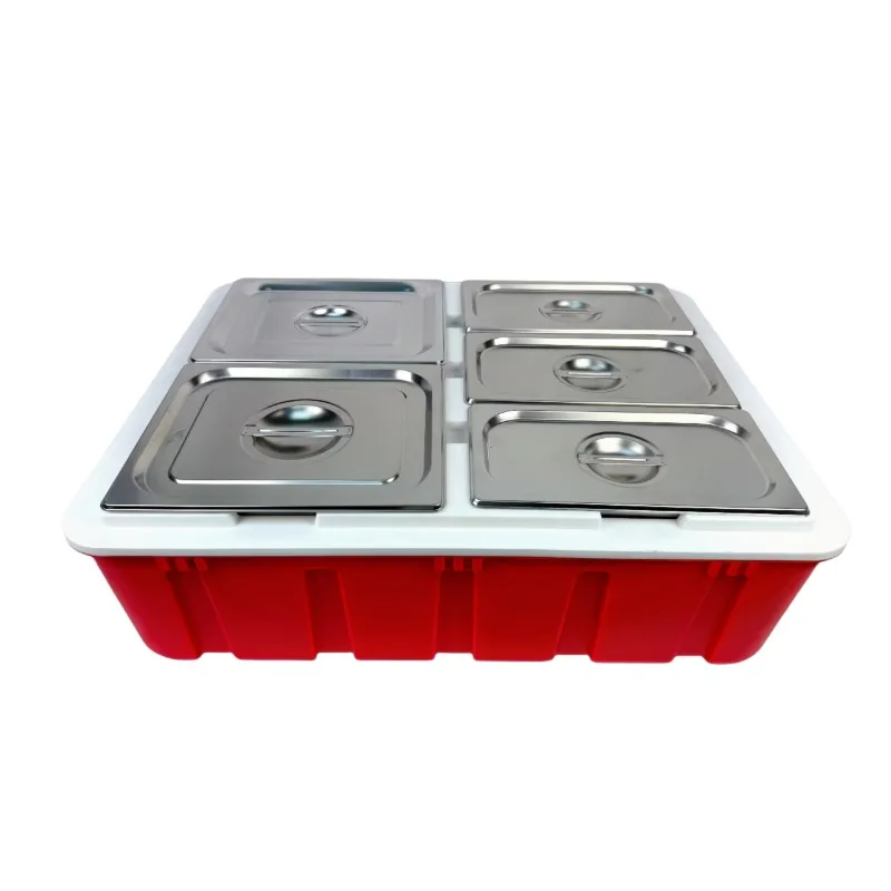 Food Tray Insulated Refrigerator, PP Injection Molding for Refrigeration and Transportation