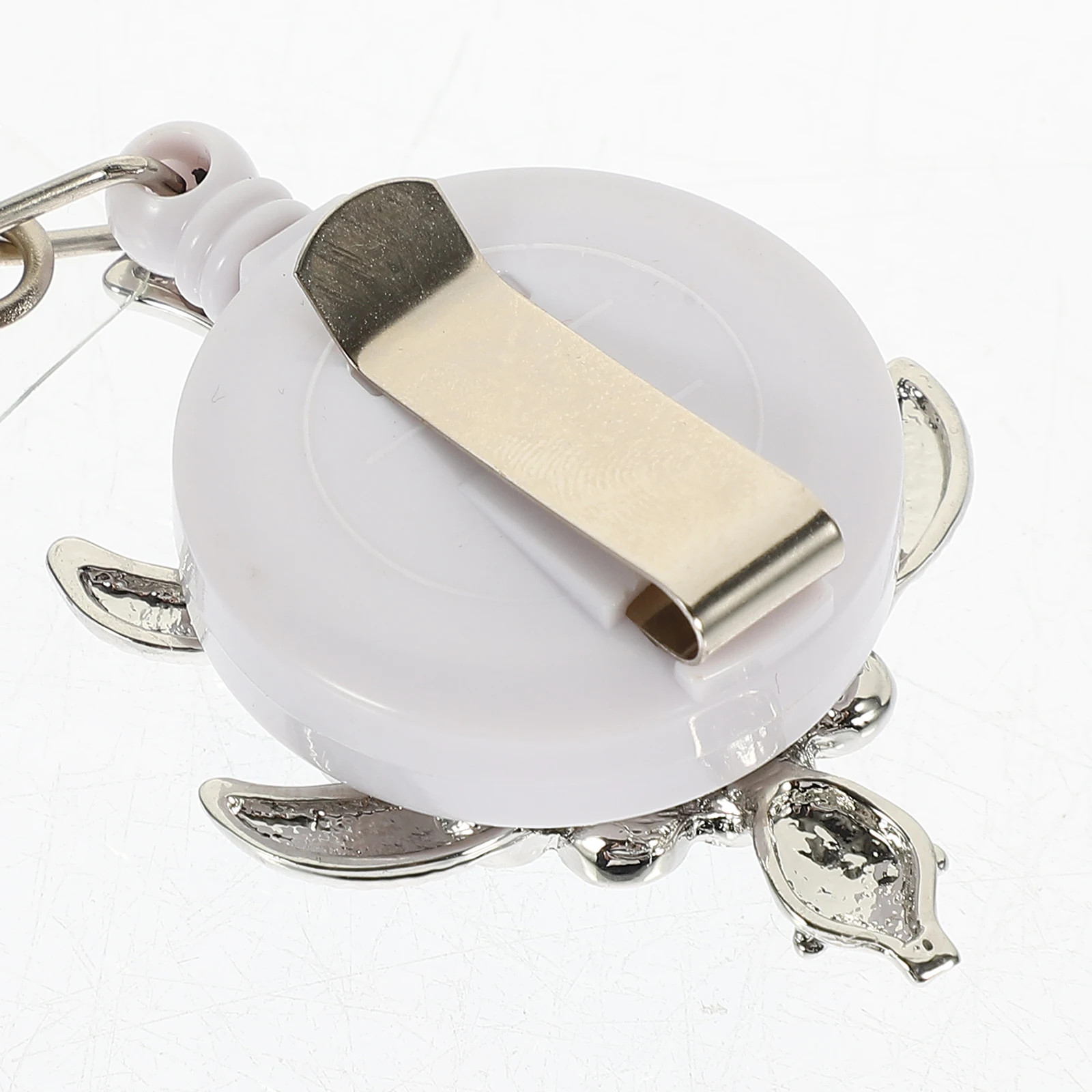 

Turtle Shaped Retractable Reel Unique Decorative Keychain Multi-Function Portable Badge Clip Nurses Students Id Tag Holder Bulk