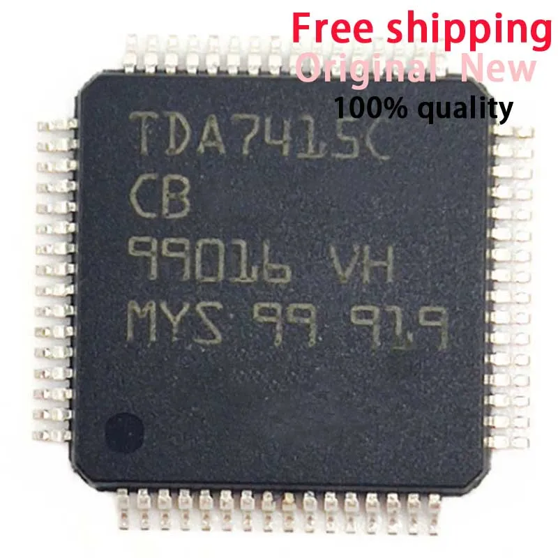 (1 шт.) 100% Новый чипсет TDA7415CCB TDA7415C TDA7415 TQFP64