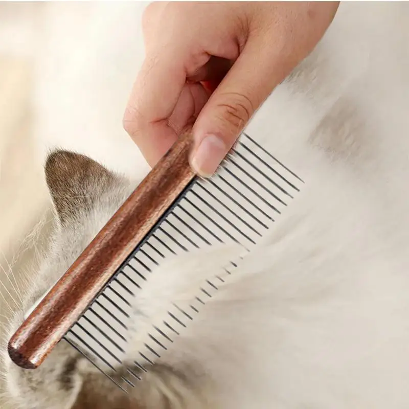 猫用の櫛が付いた屋内または屋外の猫用の櫛,ヘアアクセサリー,結び目が付いたヘアピース