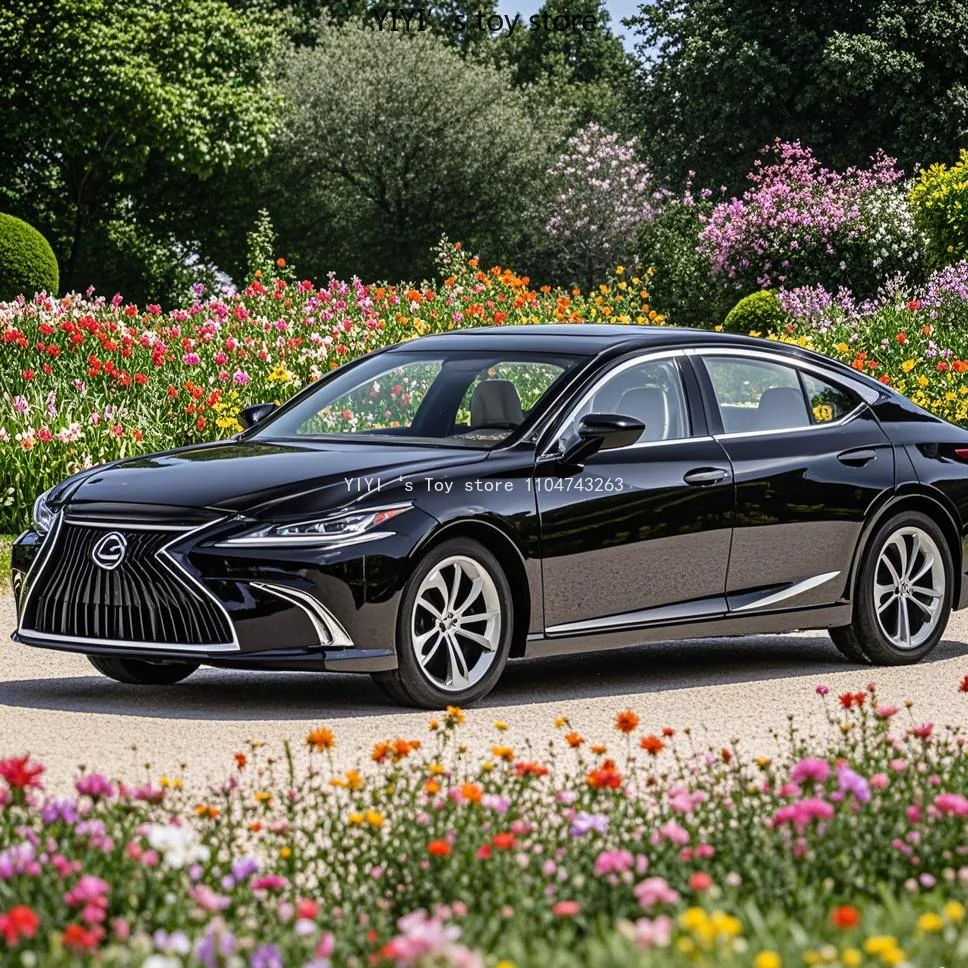 

1:24 Lexus ES300, большой роскошный седан, литая под давлением модель автомобиля из сплава металла, звуковая и световая игрушка, элитные предметы коллекционирования, подарок 20