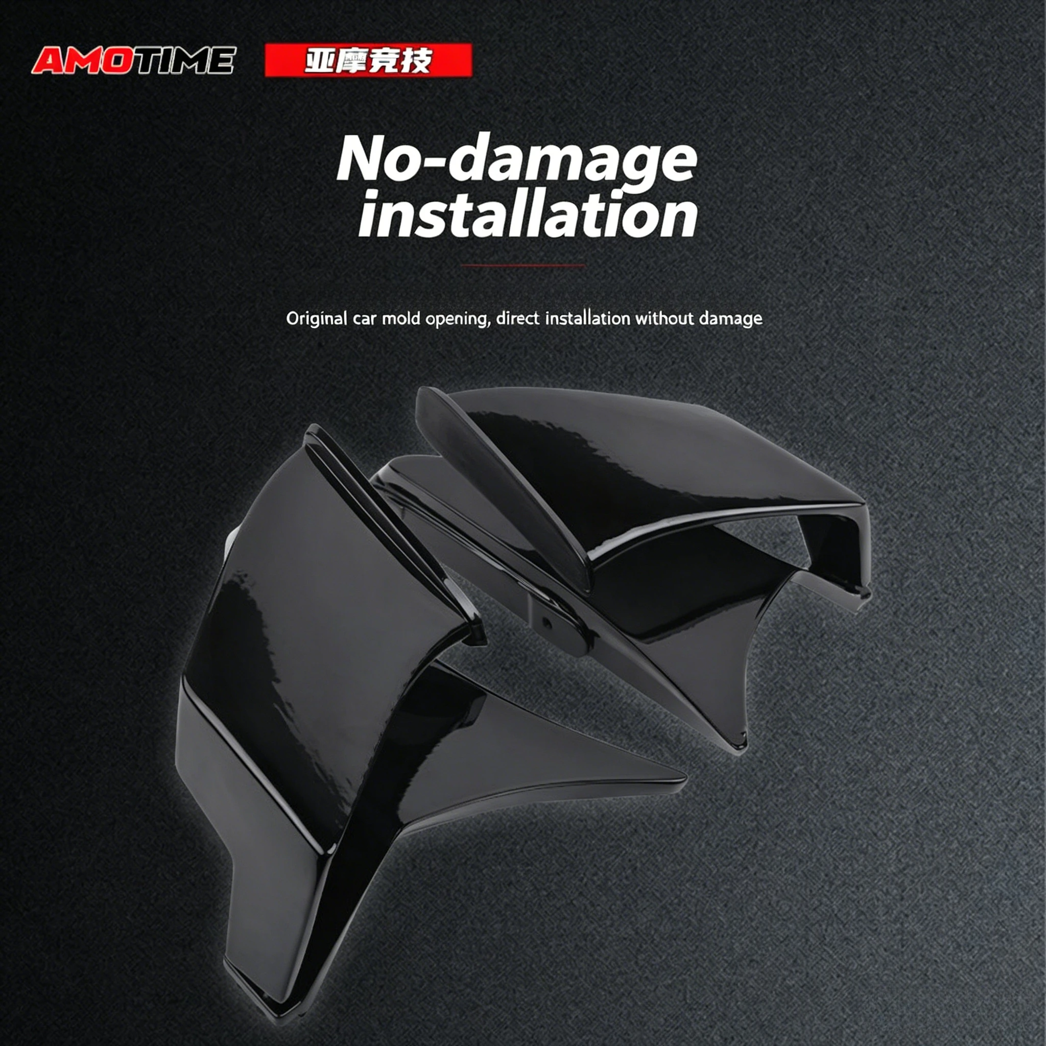 FOR KAYO 450RR Fixed Windscreen Spoiler Side Wing Racing Airflow Deflector Non-destructive Installation Modification Accessories