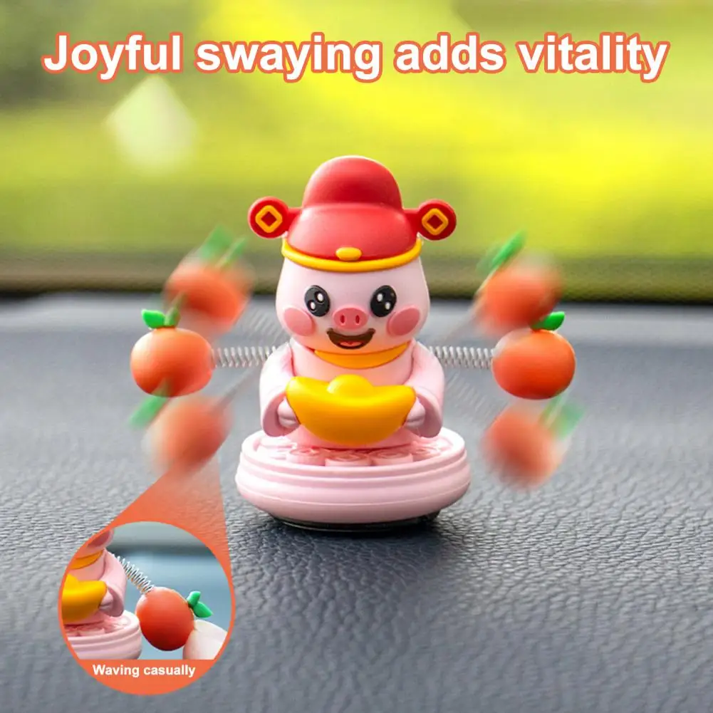 Memory Spring Car Accessory Car Dashboard Ornament Spring Figurine Car Decor for Vehicle Automotive Truck Suv Commuting