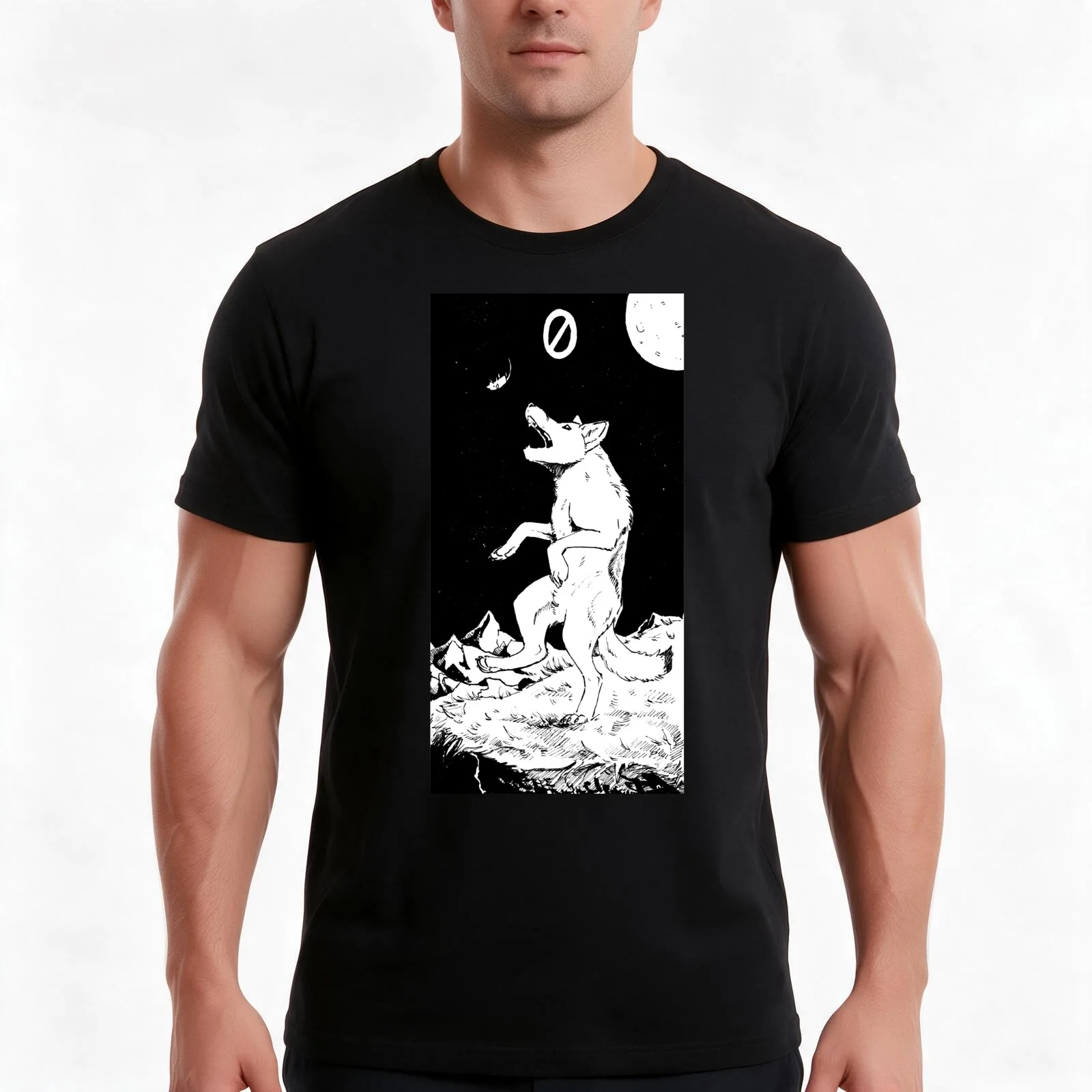 0 - The Fool T-Shirt Summer Casual Cotton Tee Oversized Streetwear Tops Vintage Graphic Print