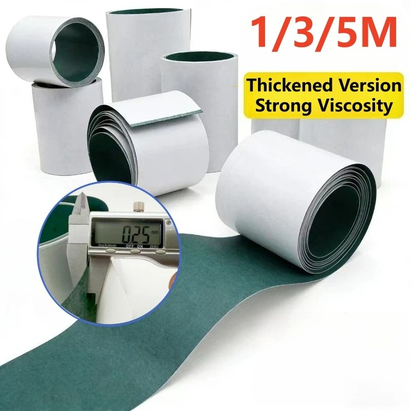1/3/5m 18650 Insulation Gasket Barley Paper Green Width 30~200mm Cell Li-ion Battery Adhesive Glue Fishing Tape Insulated Pads
