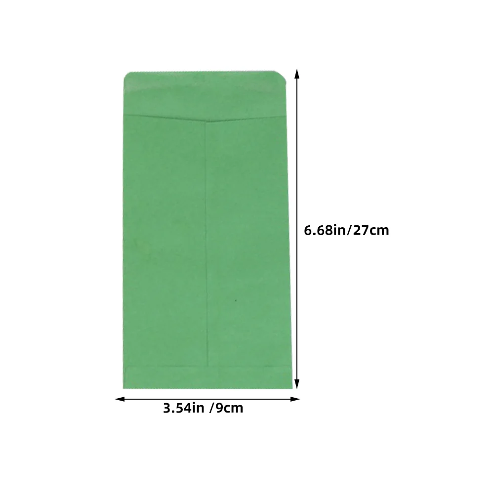 50 قطعة المغلفات النقدية ورقة متعددة الاستخدام الميزانية التخزين المنظم الحقائب للمال عملات نصائح العناصر الصغيرة المغلفات النقدية