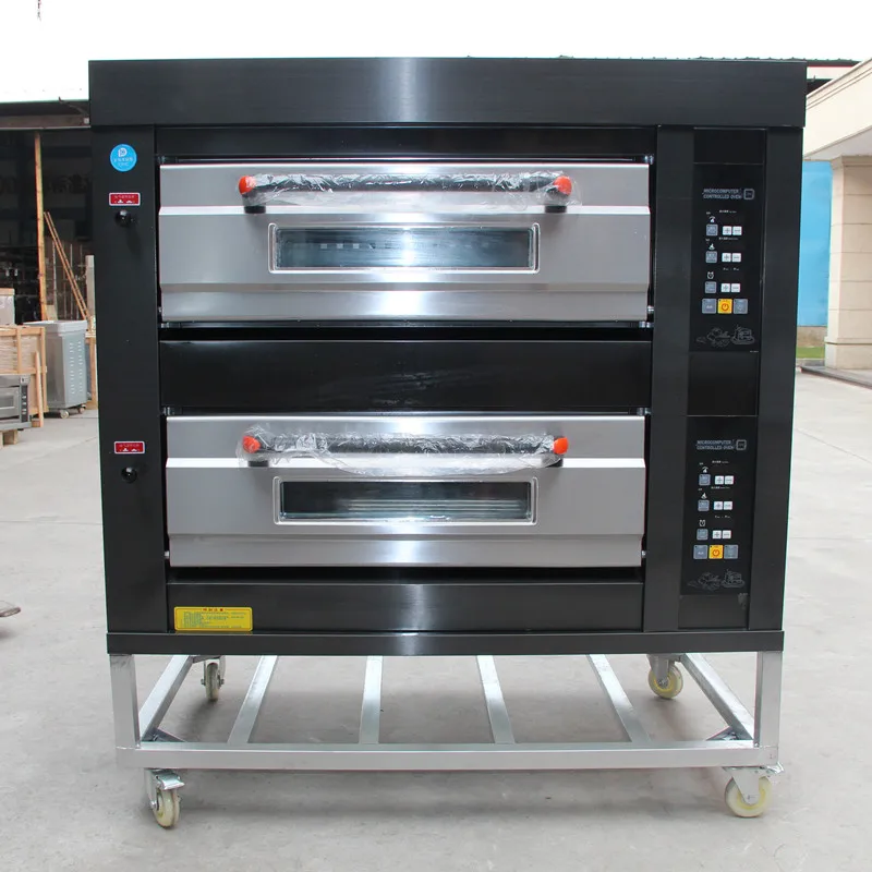 Bakery Deck Oven Commercial Deck Oven Stone Deck Baking Machine Electric Multi-deck for Pizza Pastry Shop Use Custom