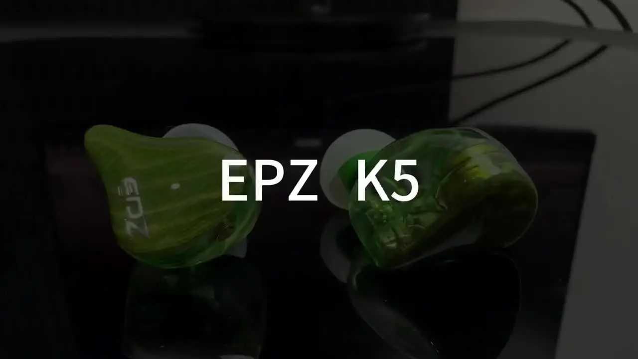 EPZ K5 Wired In-Ear Headphones 1DD+4BA Hi-Fi Gaming Earphones